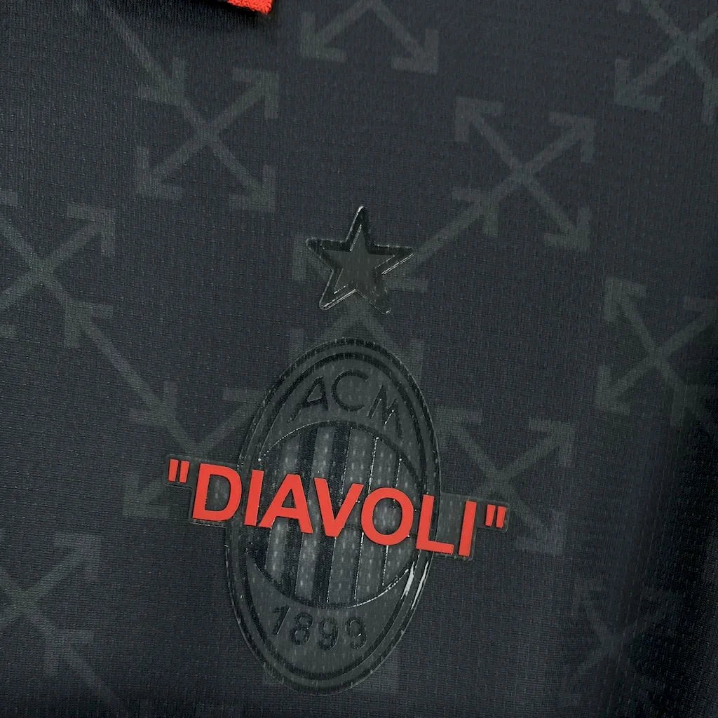 AC Milan Off-White 2025/26 Special Jersey