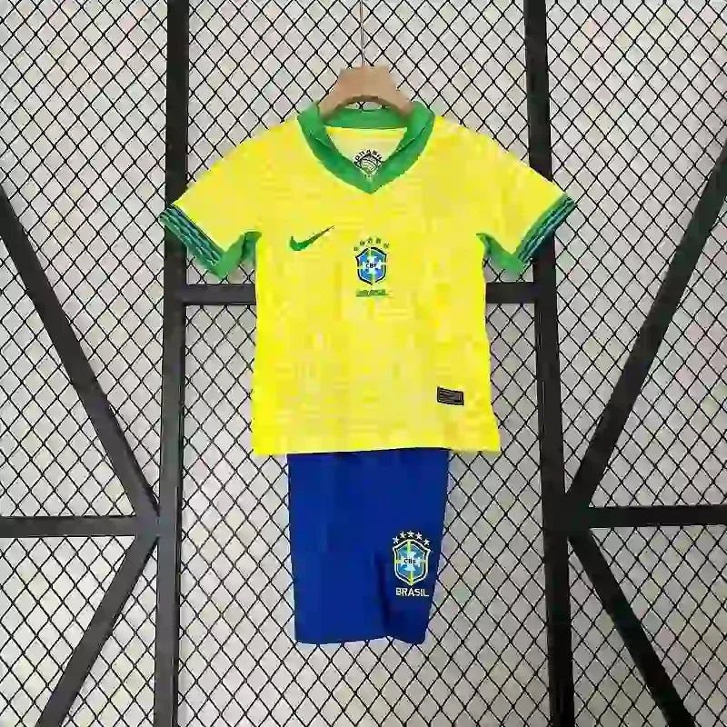 Brazil 2024/25 Home Kids Kit