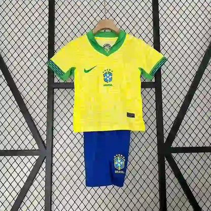 Brazil 2024/25 Home Kids Kit