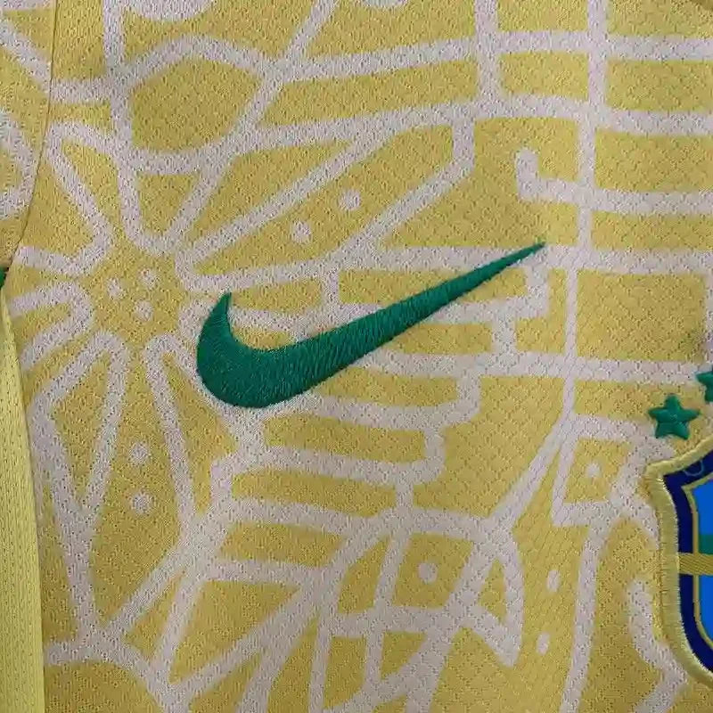 Brazil 2024/25 Home Kids Kit