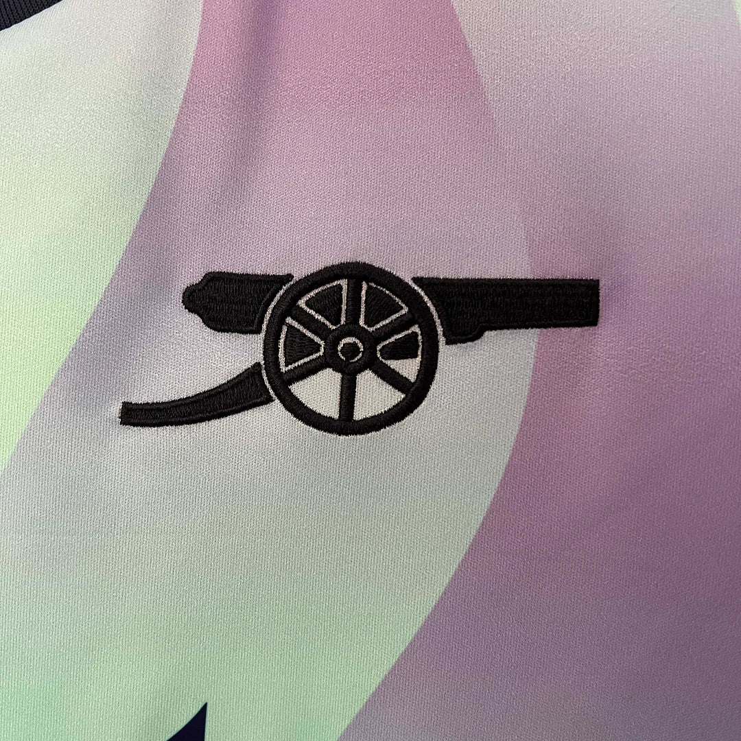 Arsenal Light Blue And Purple 2024/25 3rd Jersey