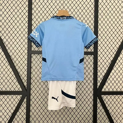 Manchester City 2024/25 Home Kids Kit