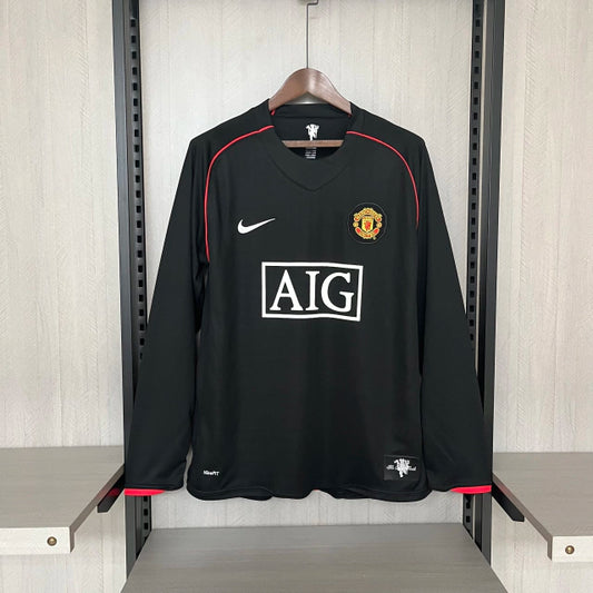 Manchester United 2008/2009 Away Retro Jersey Long Sleeves